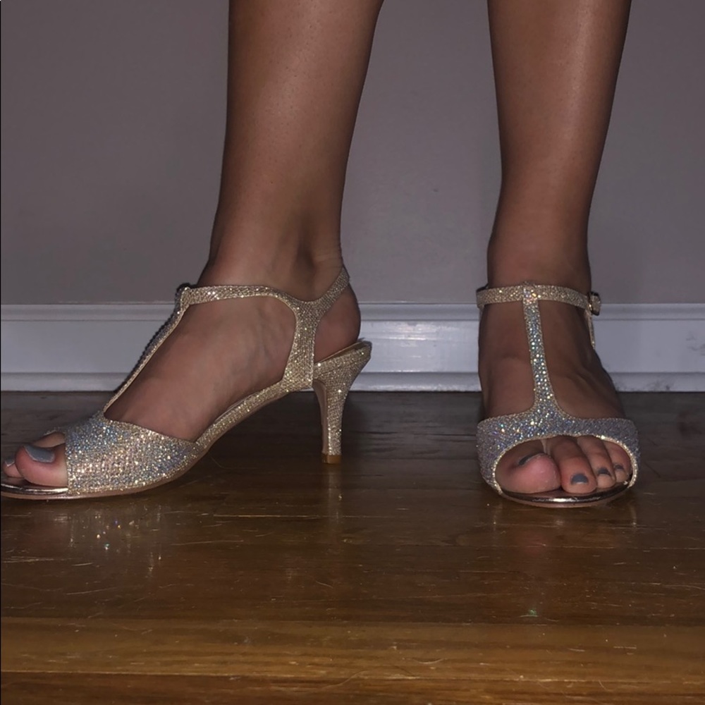 Silver & Gold Formal shoes